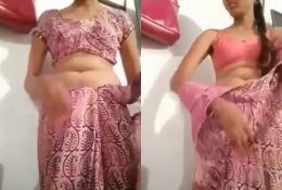 Desi Cute Girl Changing On Video Call