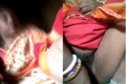 Village Bhabhi Masturbating With Muli