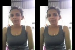 Cute Lankan Girl Showing Boobs on Video Call