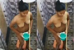 Neighbor girl bath spying Part2